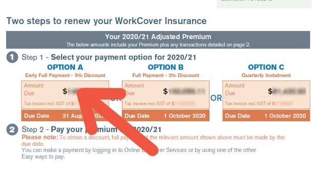 WorkCover Invoice Monthly Payments abcountrywide