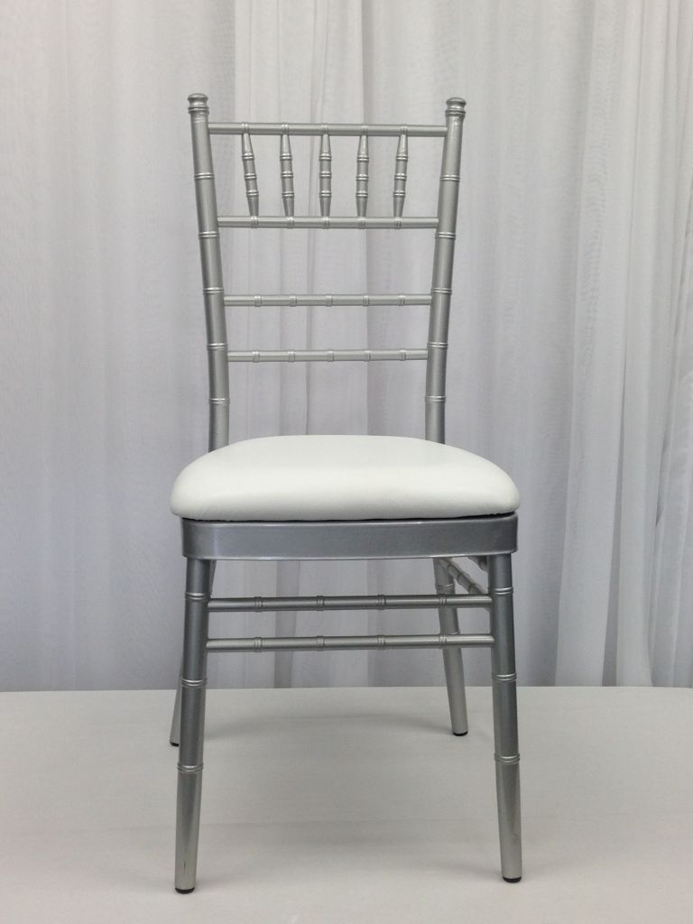 Silver Chiavari Chair ABC Party Rentals