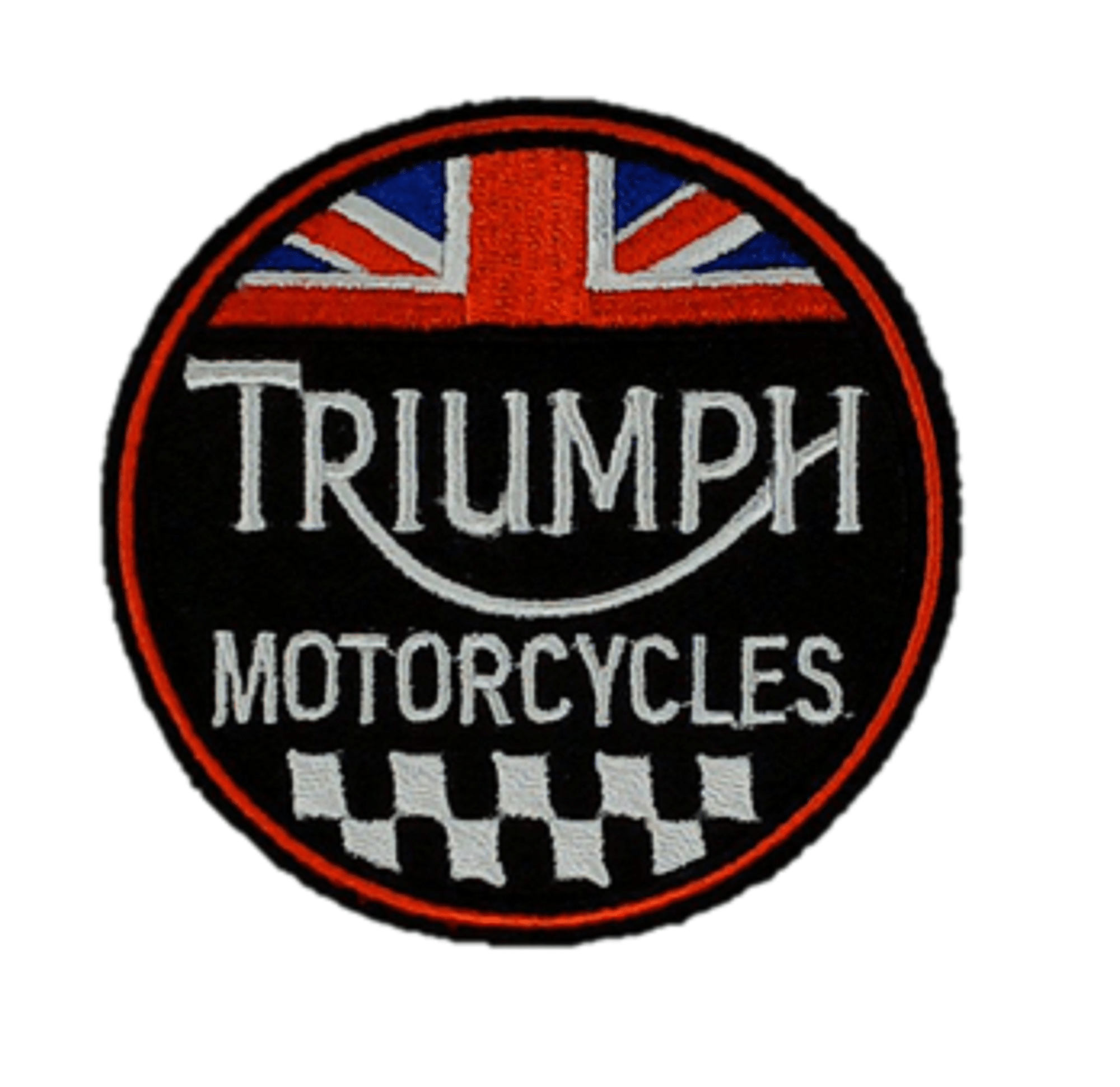 VINTAGE STYLE TRIUMPH MOTORCYCLES PATCH ABC PATCHES