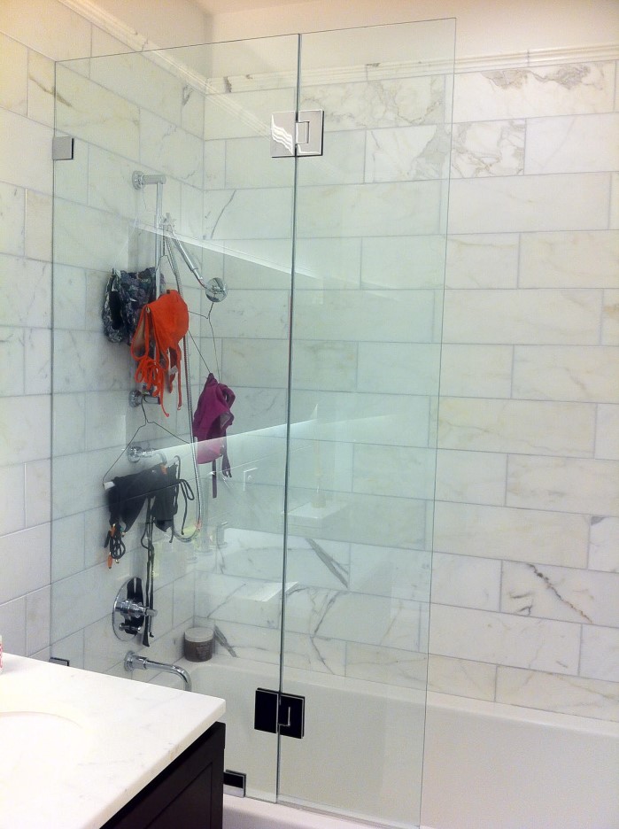 Splash Guards ABC Shower Door and Mirror Corporation Serving the community for over 70 years.