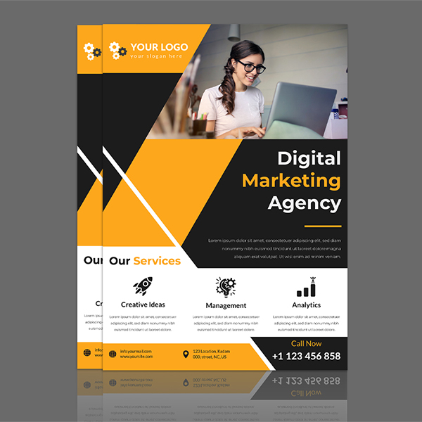 Adhesive Posters ABC Sign