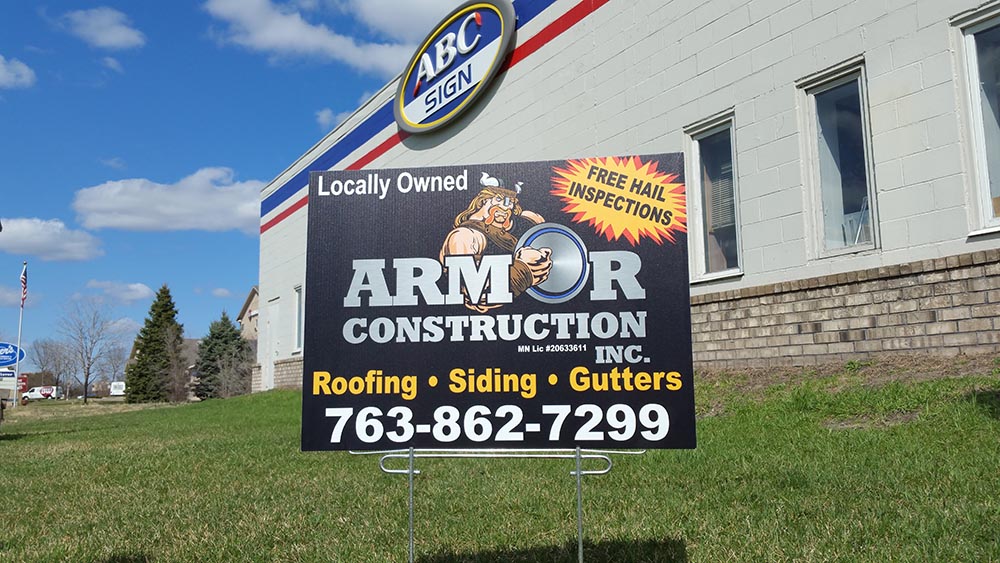 Roofing Yard Signs ToshAlaynnah