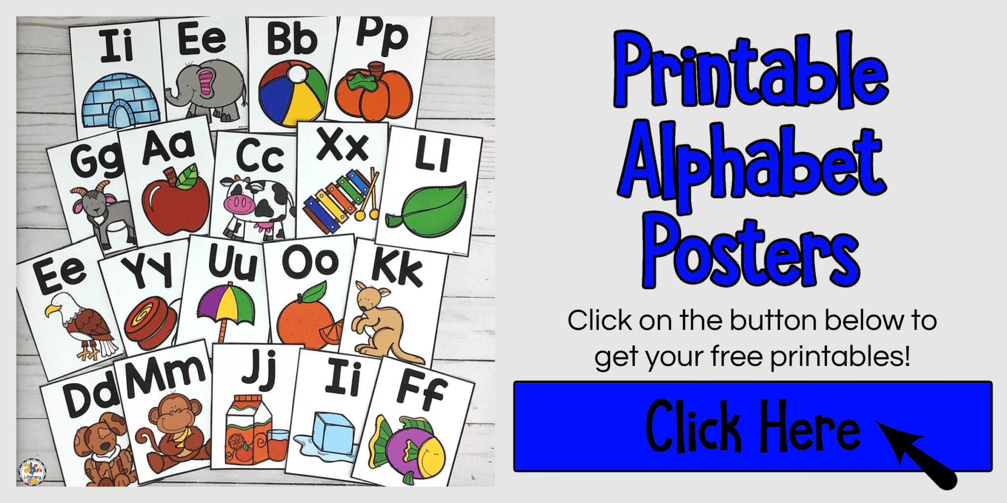 Printable Alphabet Posters
