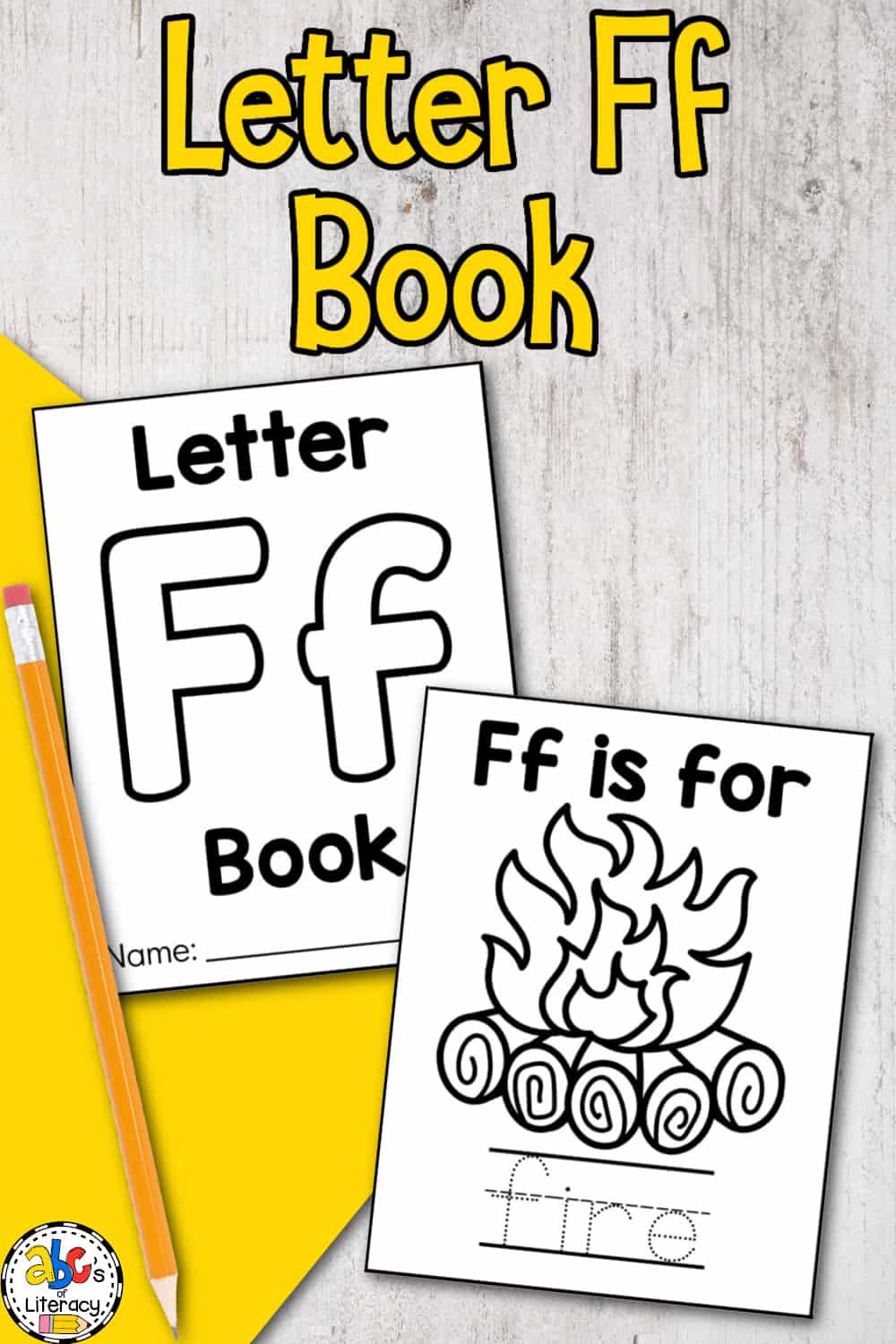 Letter F Book