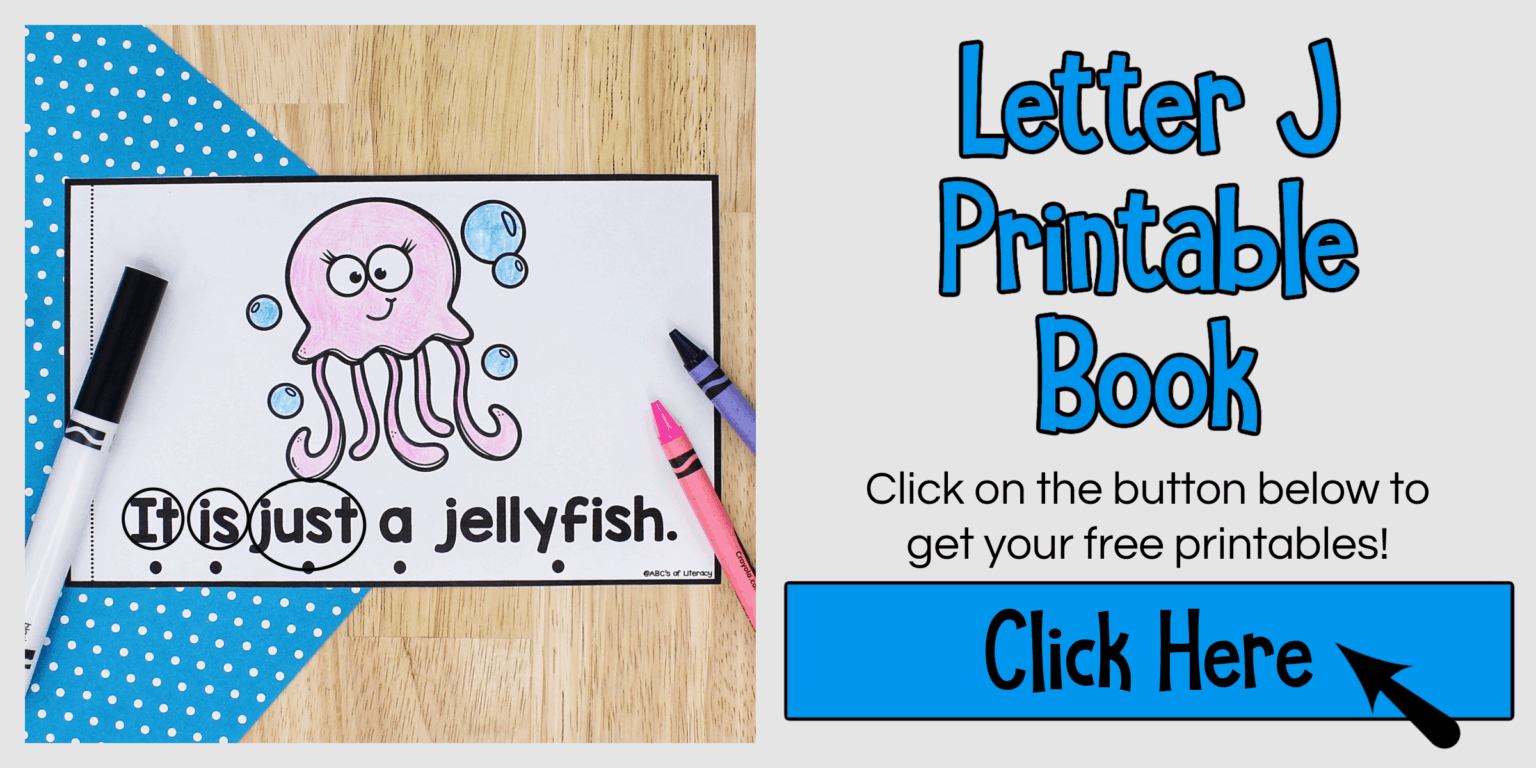 Letter J Book: Printable Book for Preschoolers Learning the ABC's