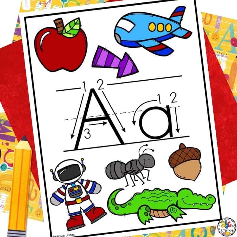 letter a poster printable letter recongition resource