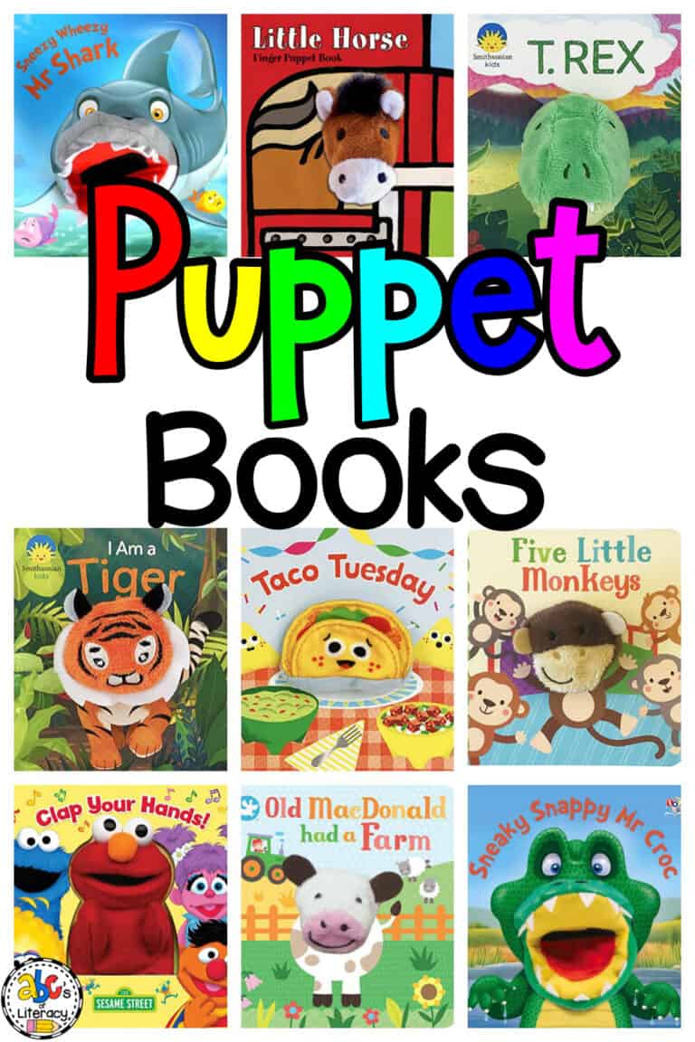 Puppet Books for Preschoolers Interactive Book List for Kids