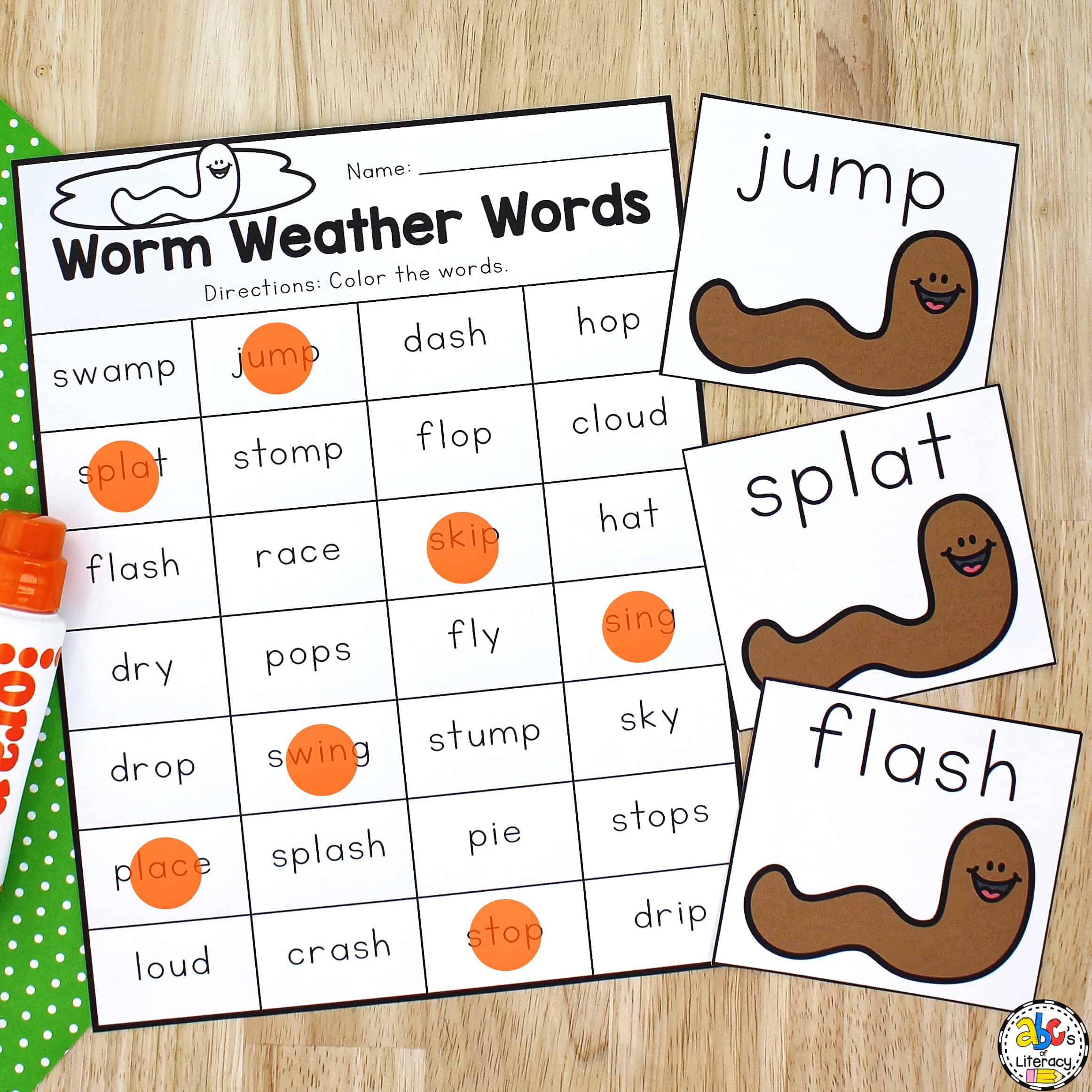 Worm Weather Book Activities BookInspired Activiites