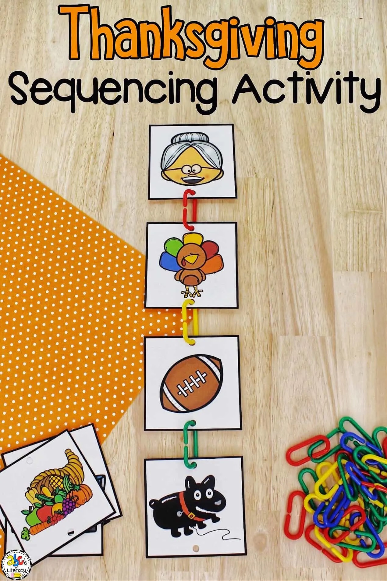 There Was An Old Lady Who Swallowed A Turkey Sequencing Activity