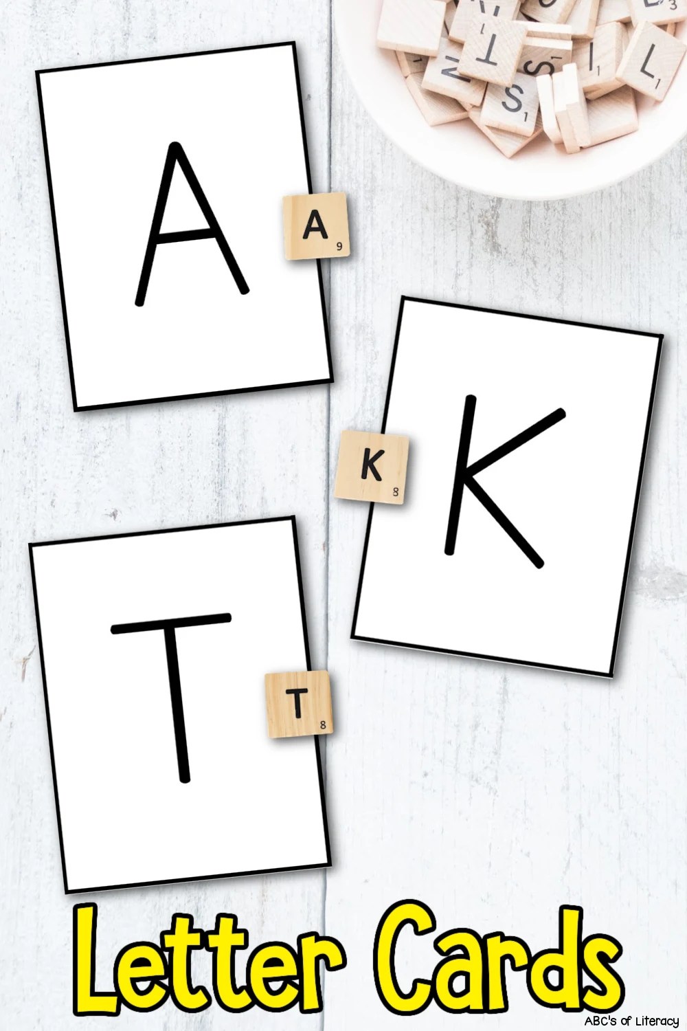 letter recognition cards