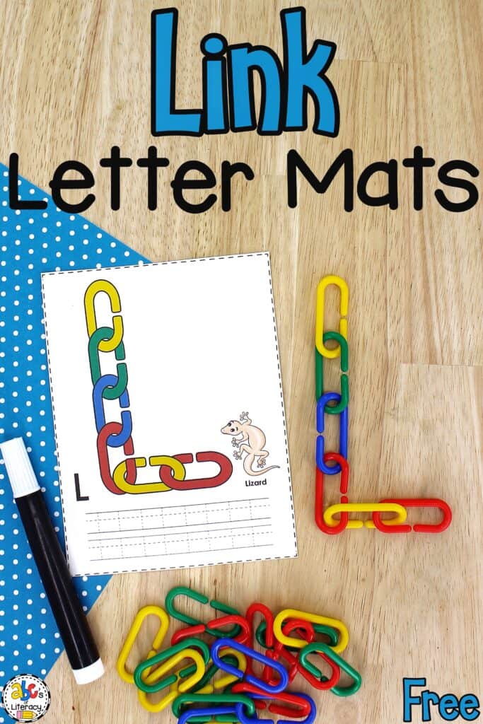 Free Letter Links Printables