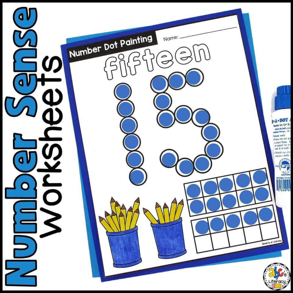 Dot Painting Worksheets