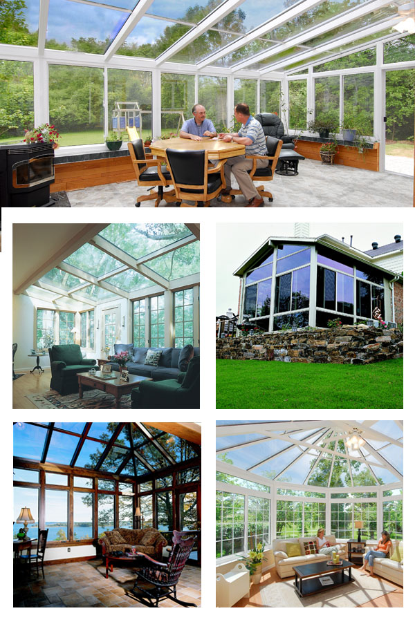 Four Season Sunrooms Vinyl Sunrooms Wood Sunrooms Windows by ABC