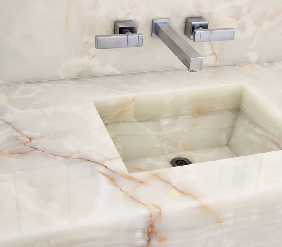 White Onyx ABC Stone ABC Stone