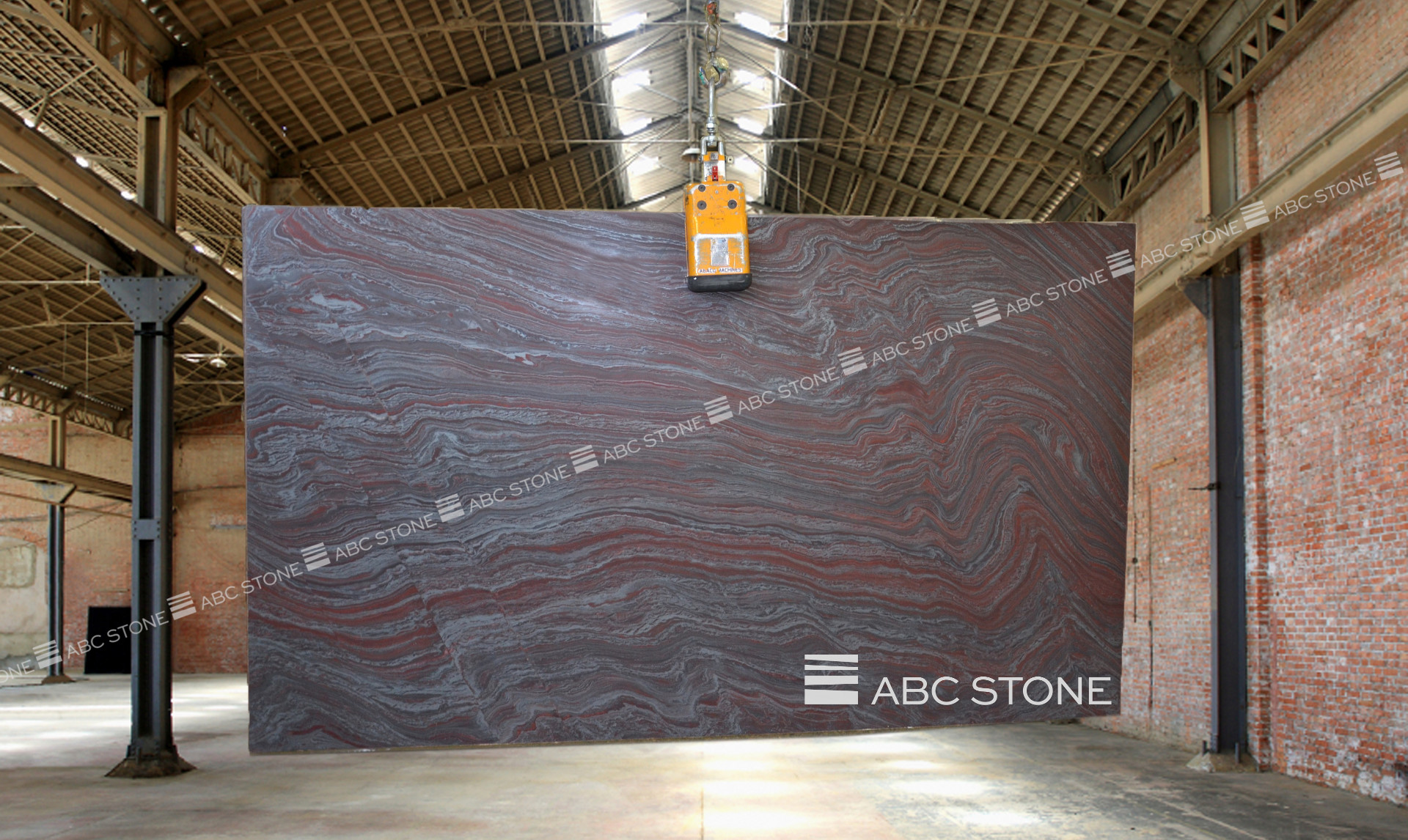 Iron Red ABC Stone ABC Stone
