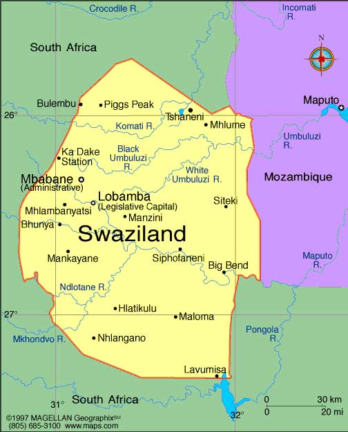 Swaziland Africa business directory and news