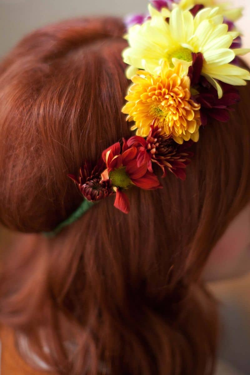 How to Make a Fresh Flower Crown A Beautiful Mess