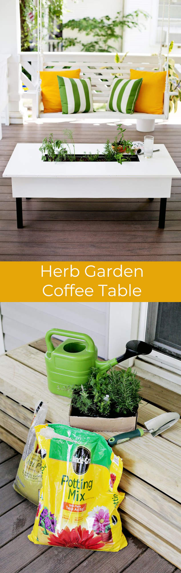 Herb Garden Coffee Table A Beautiful Mess