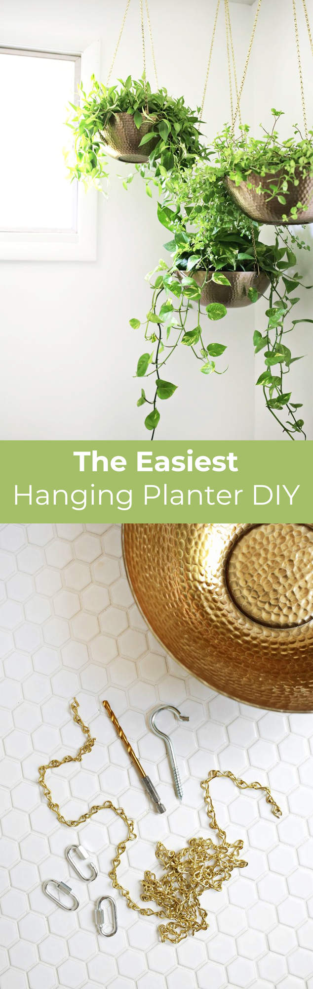 Easy Hanging Planter DIY A Beautiful Mess
