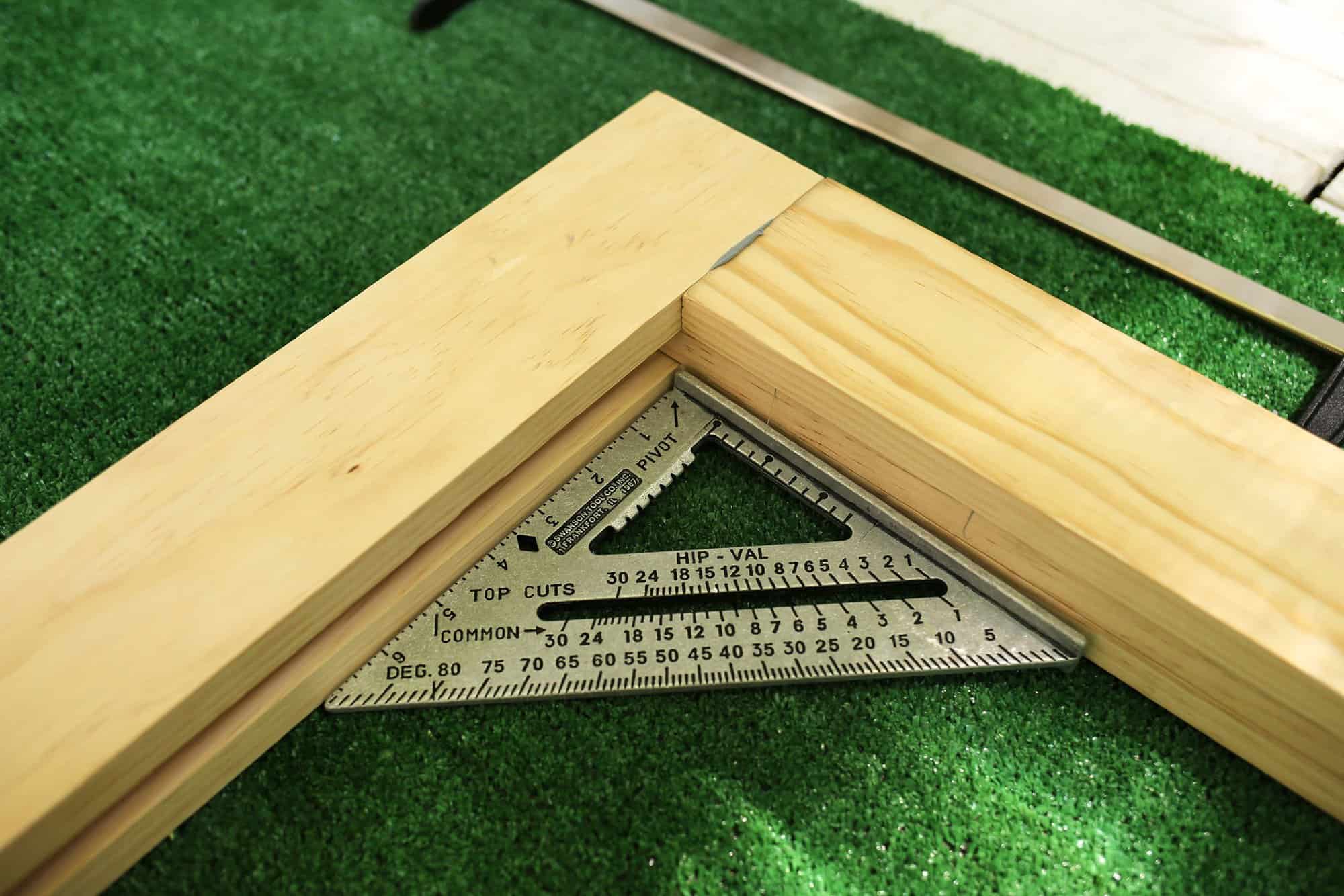 MidCentury Slatted Bench DIY A Beautiful Mess