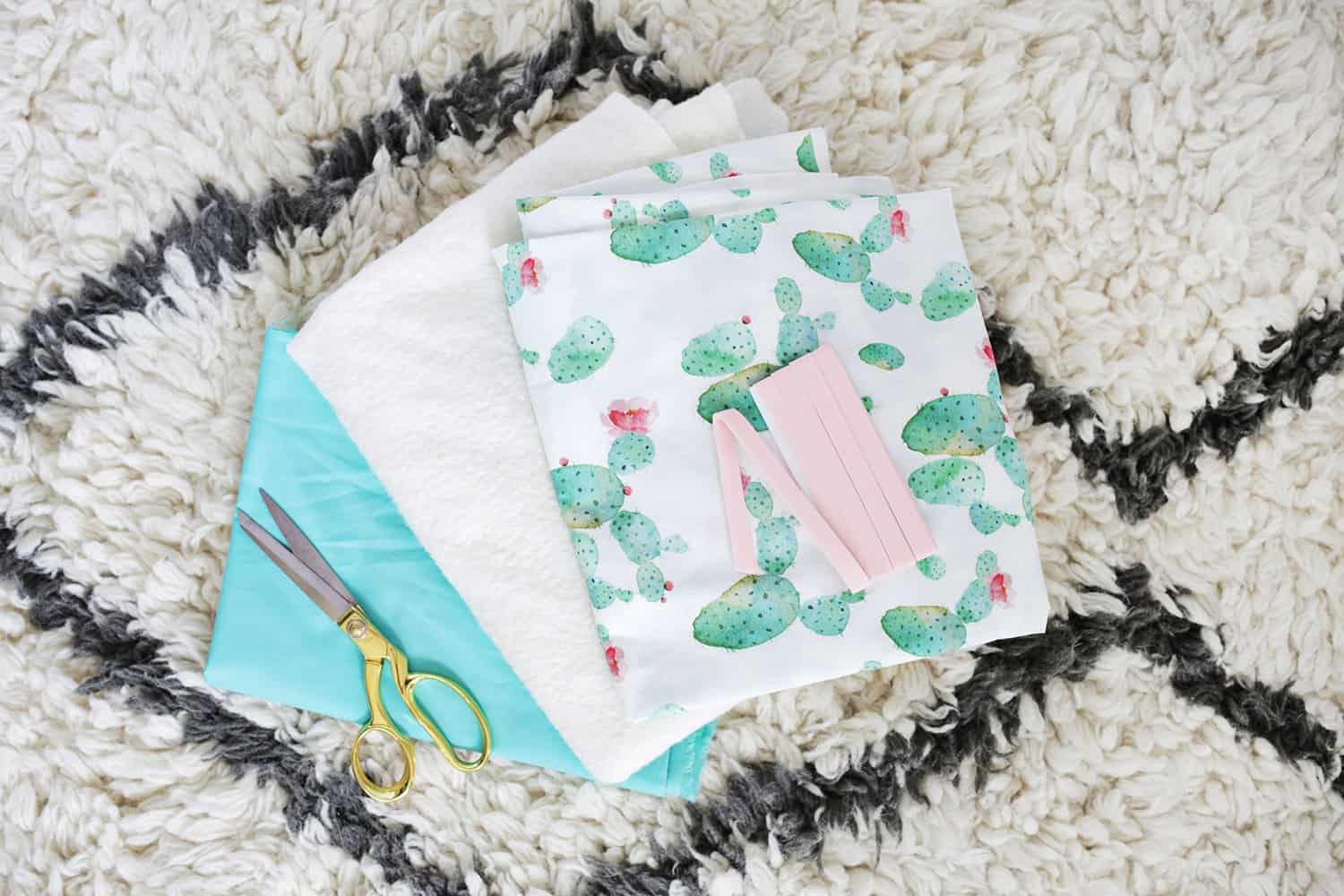 Round Quilted Play Mat DIY A Beautiful Mess