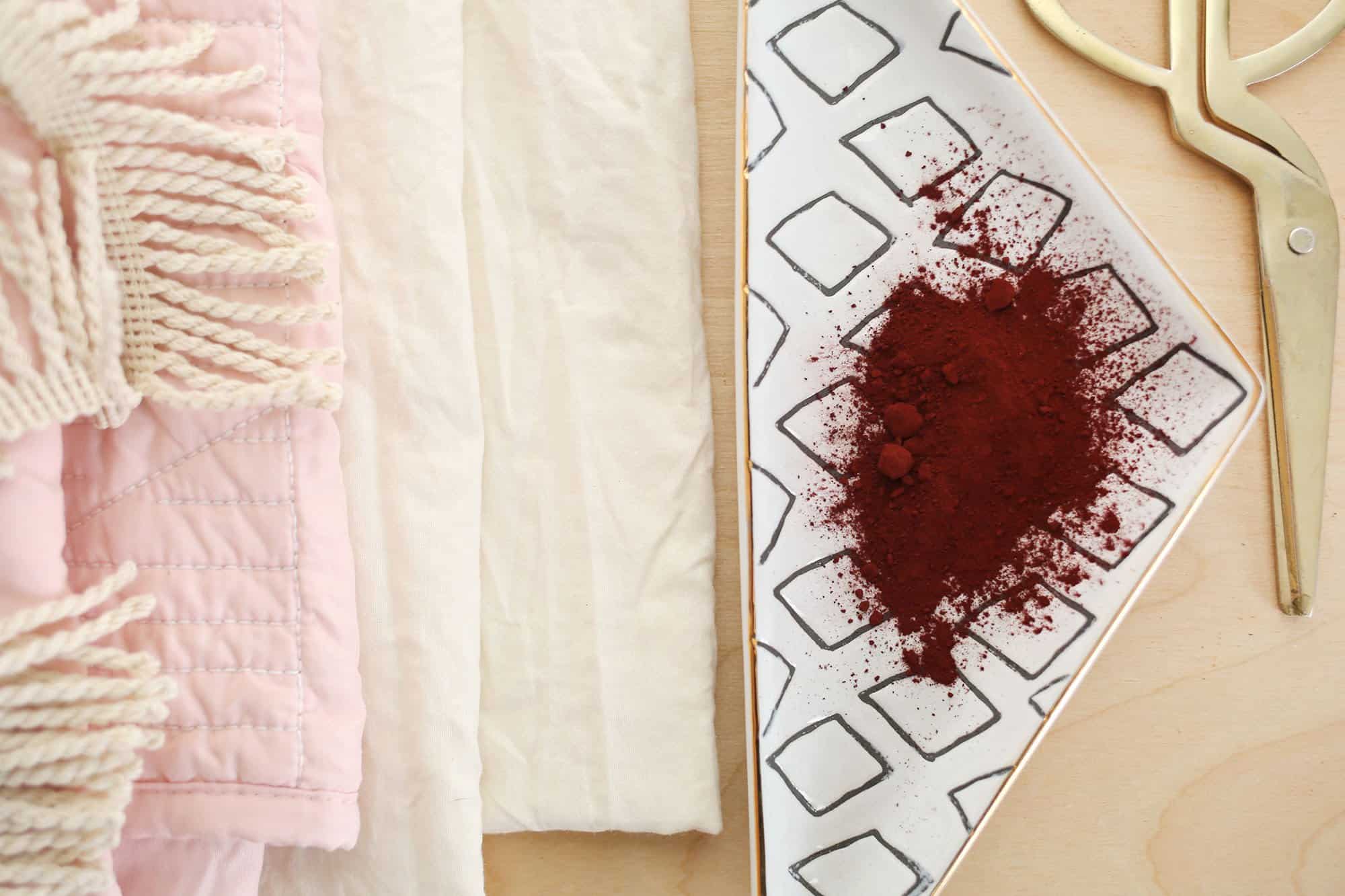 Naturally Dyed Pillowcase DIY A Beautiful Mess