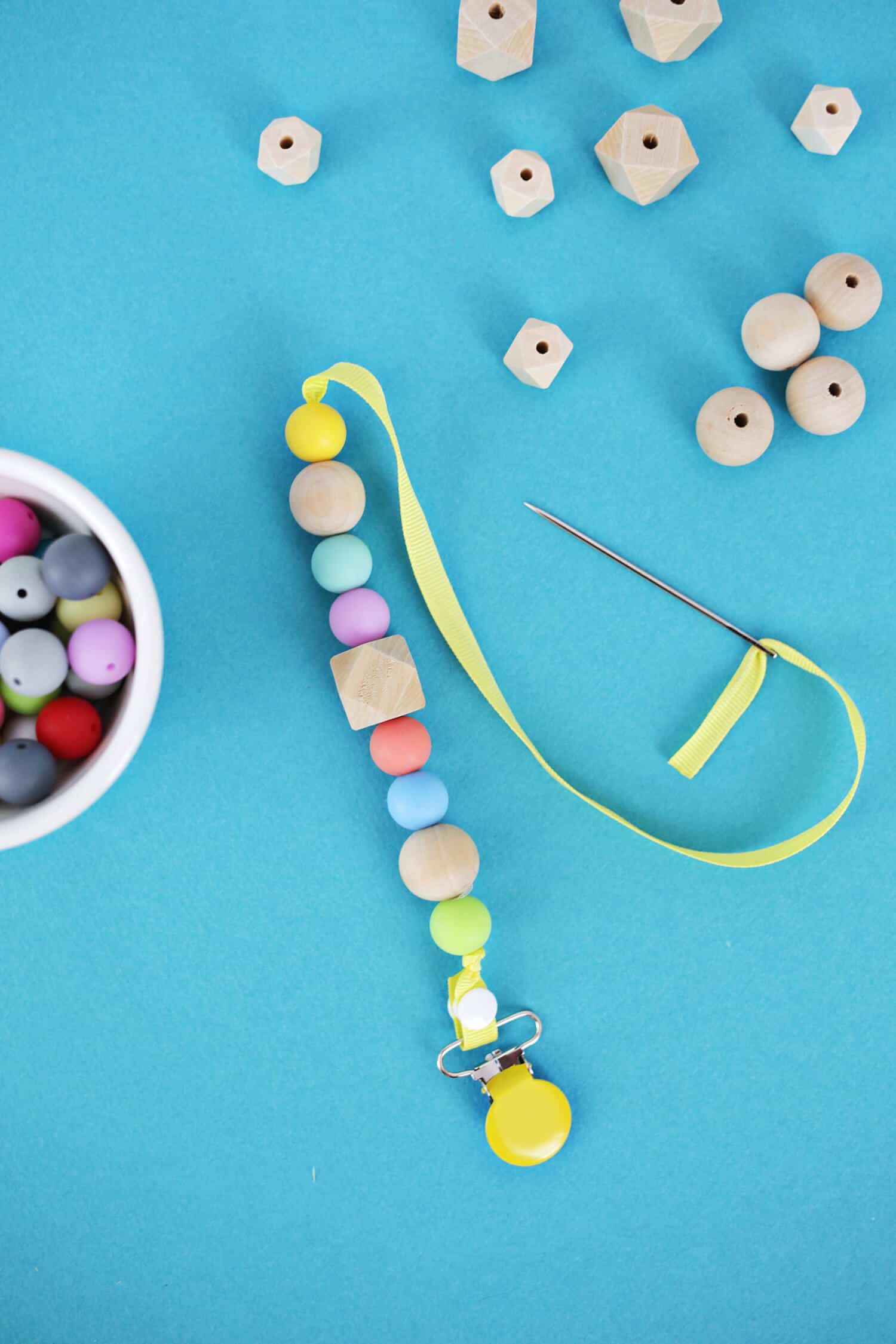 Teether and Pacifier Clip A Beautiful Mess