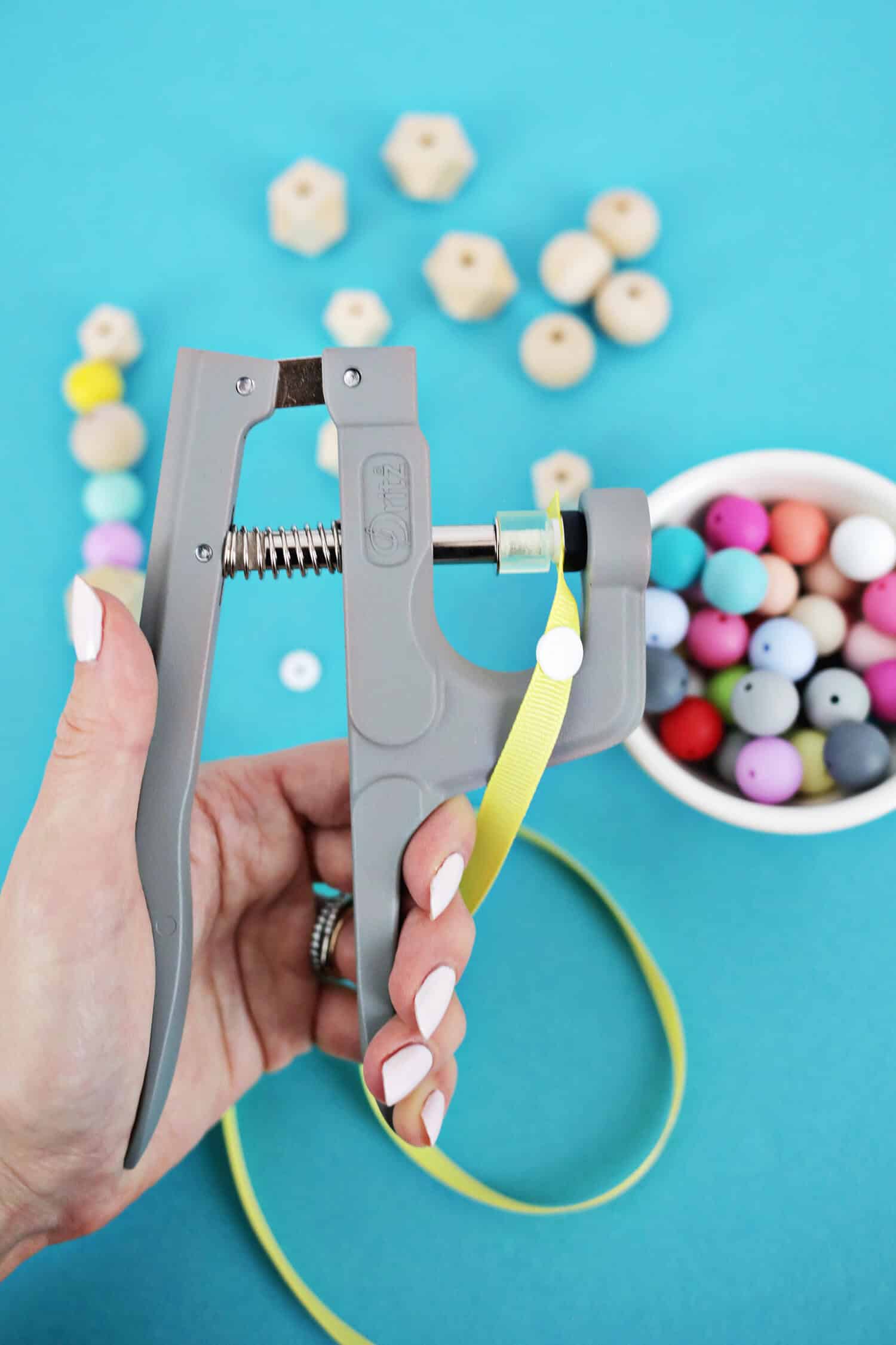 Teether and Pacifier Clip A Beautiful Mess