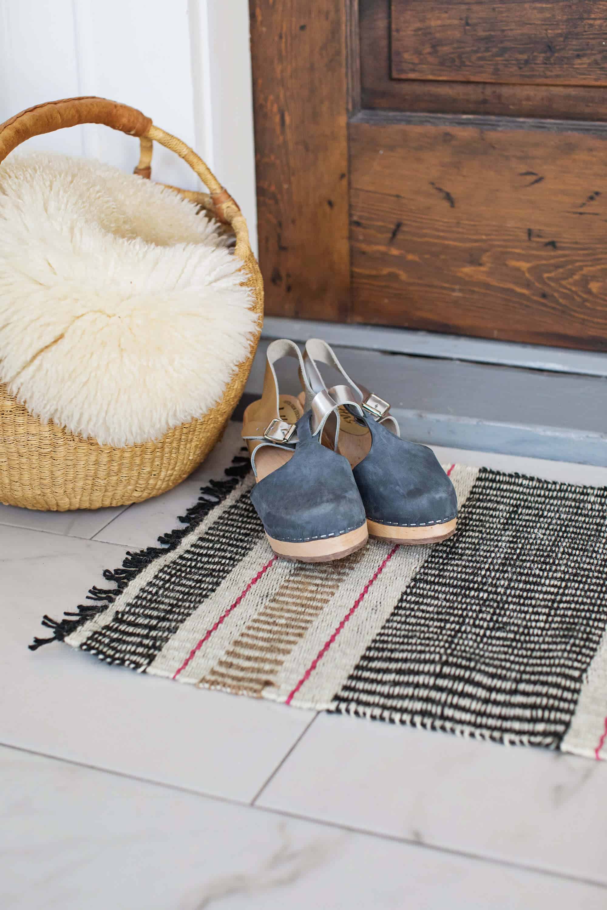 Woven Jute Mat Tutorial A Beautiful Mess