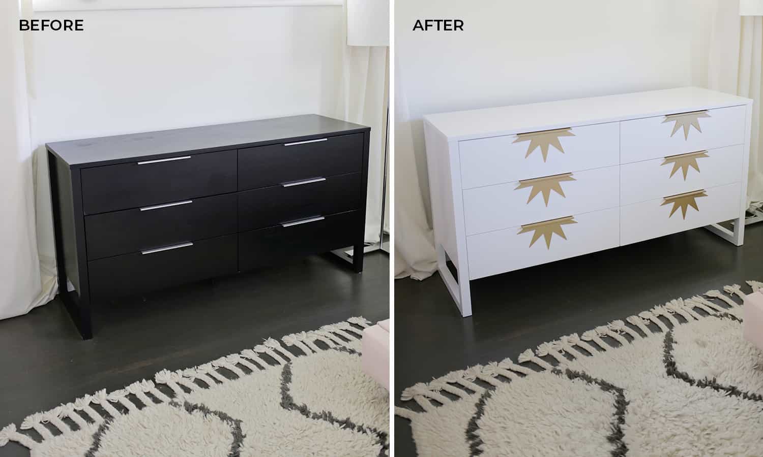 How To Update A Dresser In 3 Steps! A Beautiful Mess