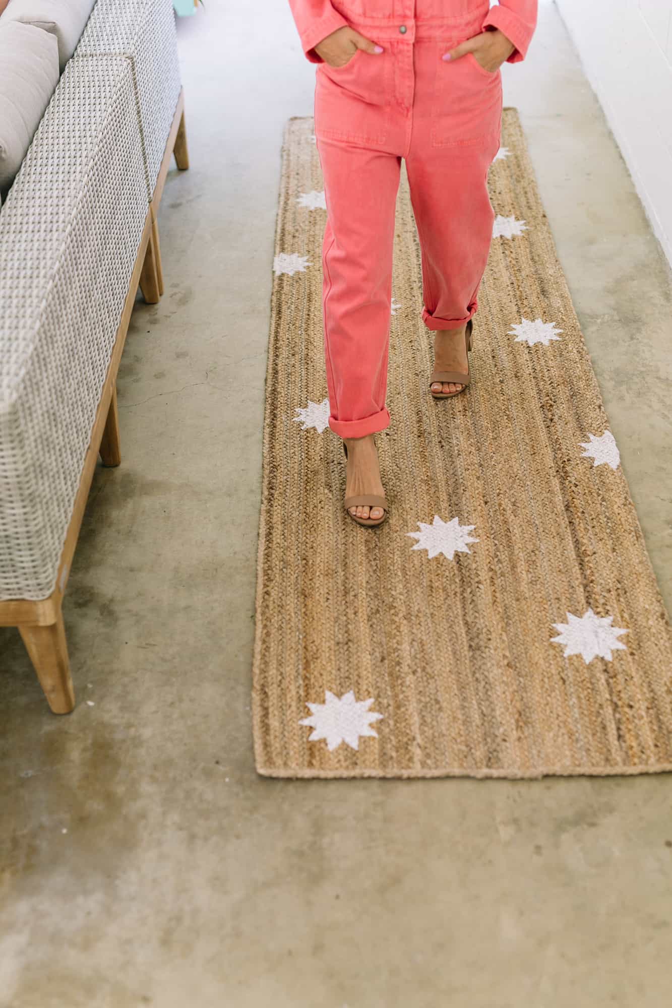 Easy Stenciled Outdoor Rug A Beautiful Mess