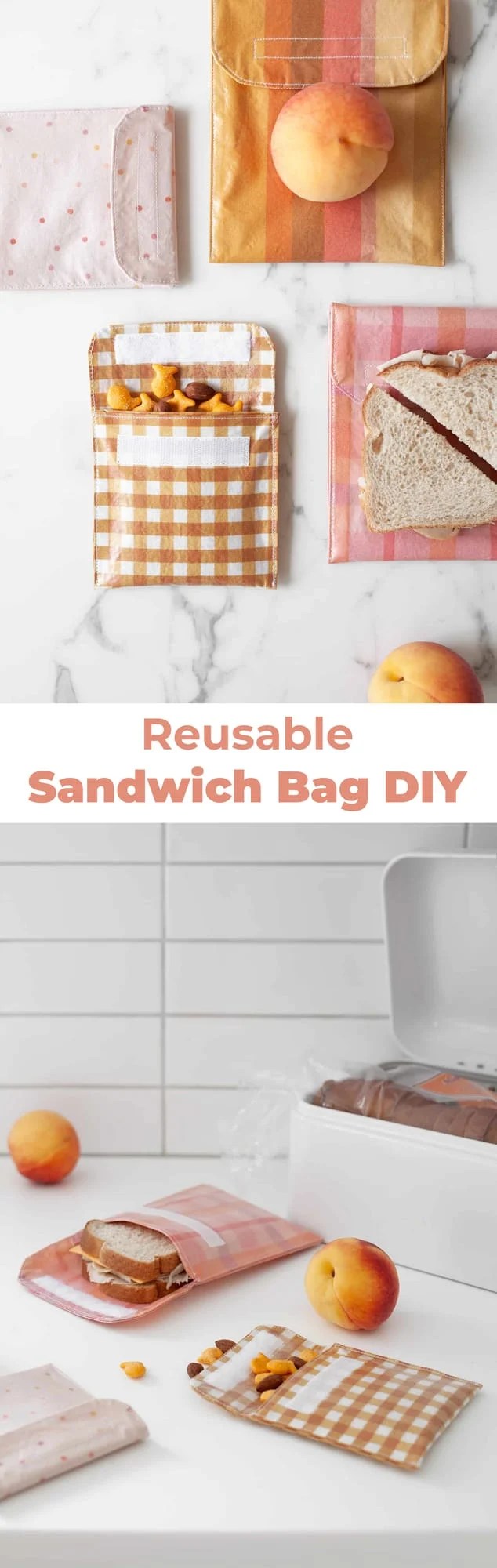 How to Make Reusable Sandwich Bags and Snack Bags A Beautiful Mess