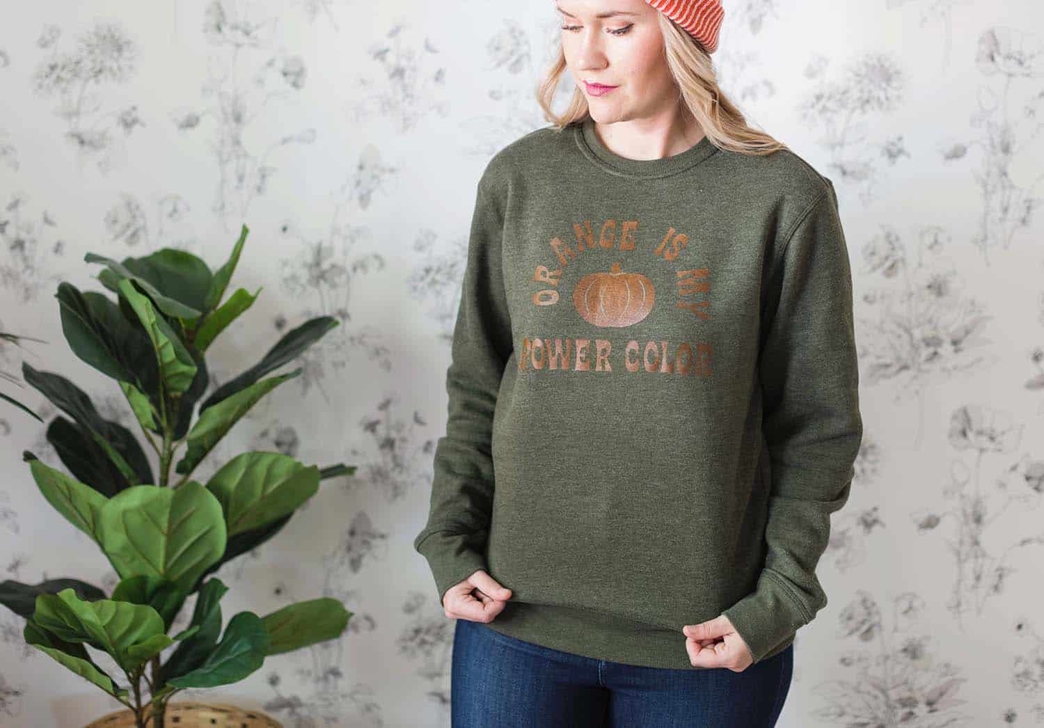 Make Your Own Halloween Sweater A Beautiful Mess