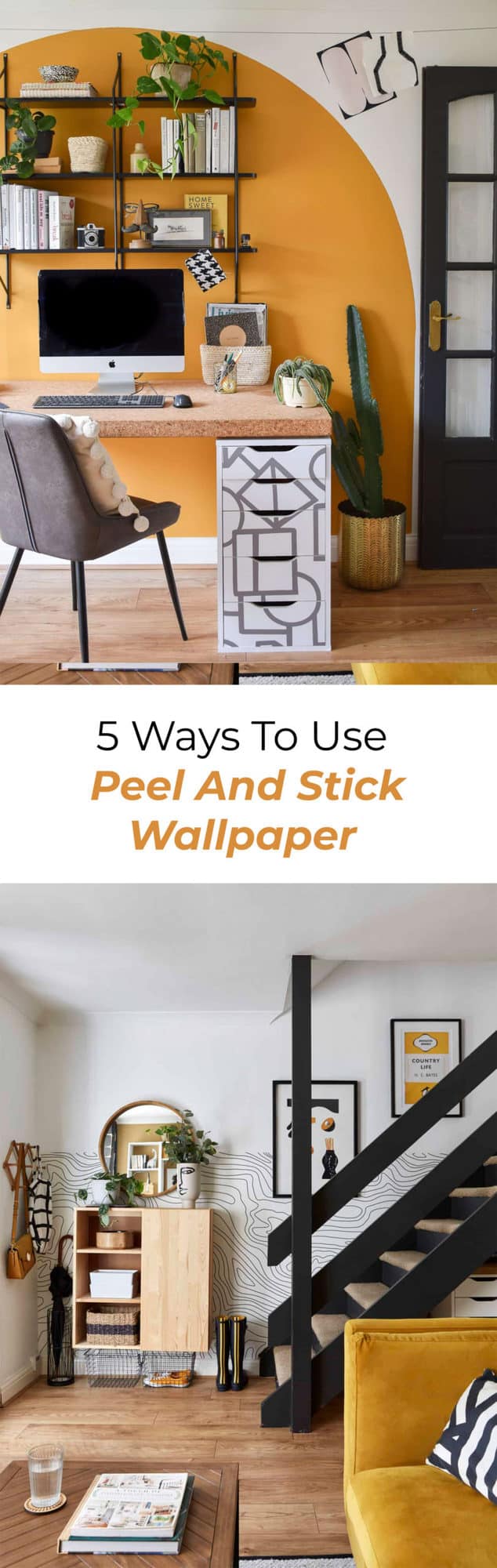 5 Creative Ways to Use Peel and Stick Wallpaper A Beautiful Mess