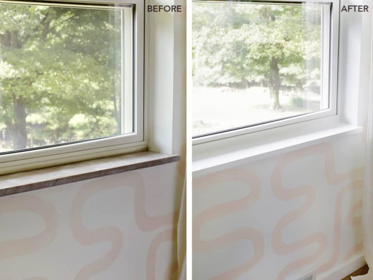 How To Paint Stone Windowsills A Beautiful Mess