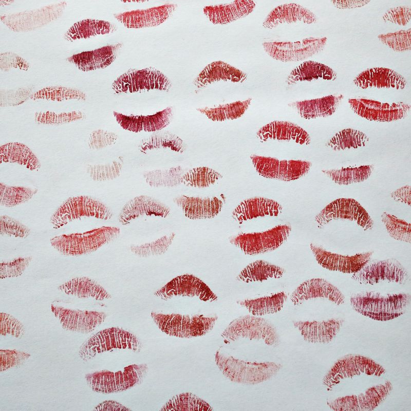 Lipstick Art DIY Valentine's Day Idea A Beautiful Mess