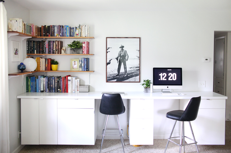 Make Your Own Custom BuiltIn Desk A Beautiful Mess
