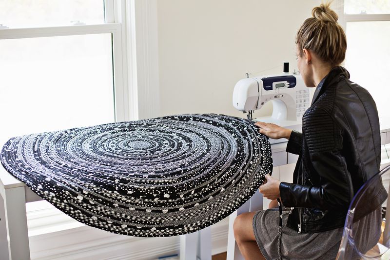 Make Your Own Rope Rug A Beautiful Mess