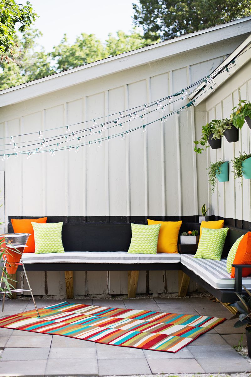 Make Your Own Outdoor Cushions! A Beautiful Mess