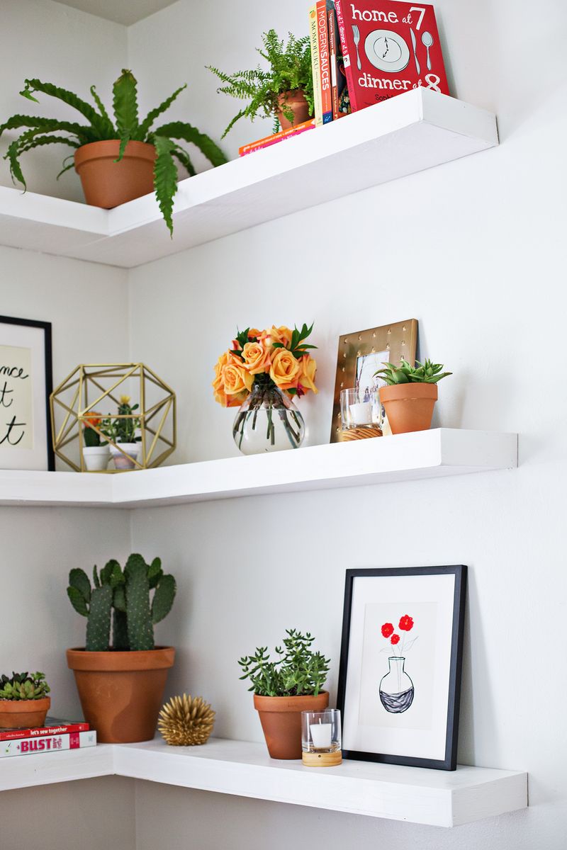 DIY Floating Corner Shelves A Beautiful Mess