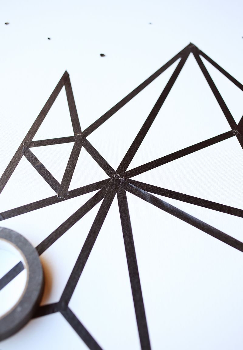 Try This Easy (Washi Tape) Wall Art A Beautiful Mess