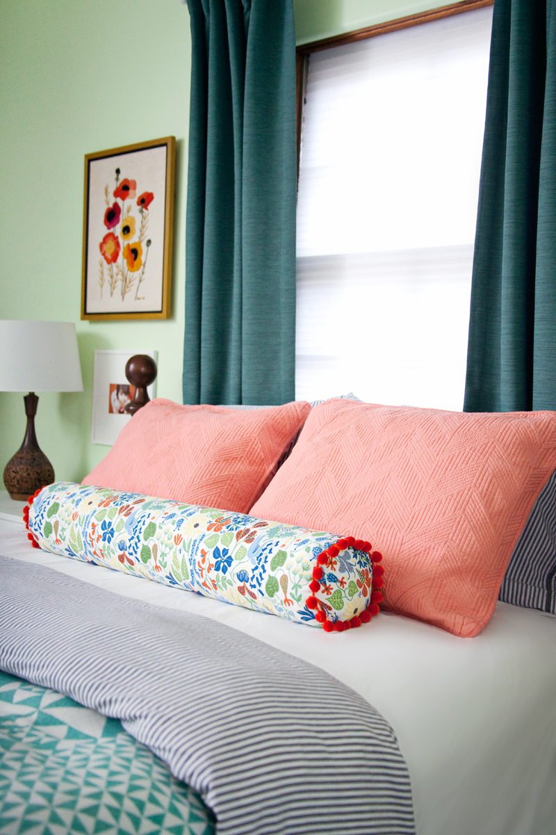 How to Make a Bolster Pillow A Beautiful Mess