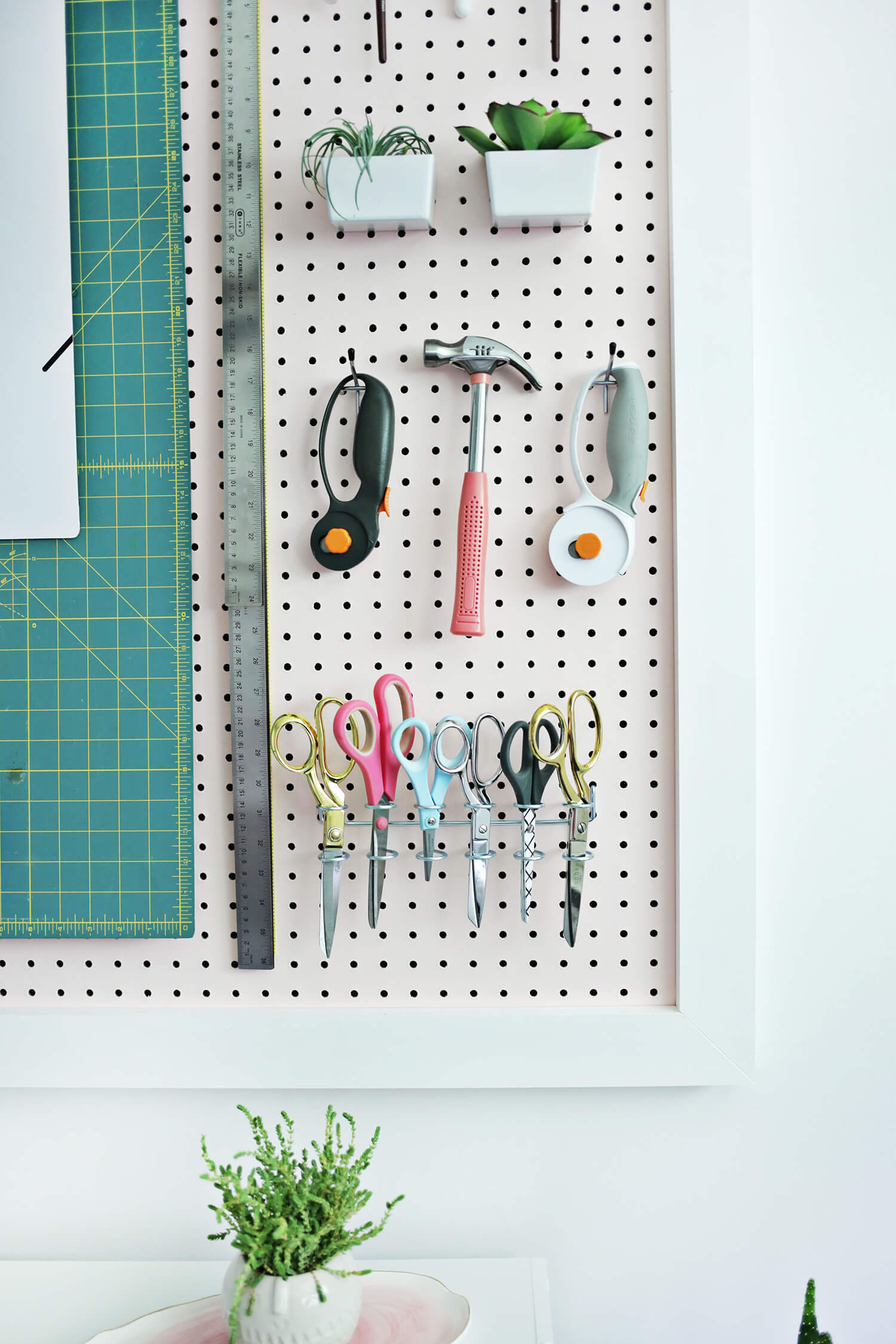 5 Ways to Make a Boring Pegboard on Fleek! A Beautiful Mess