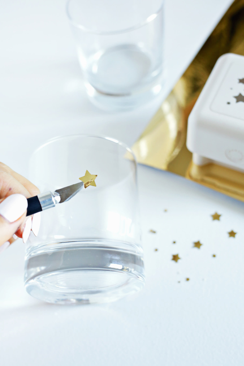 Make Your Own Gold Barware Set! A Beautiful Mess