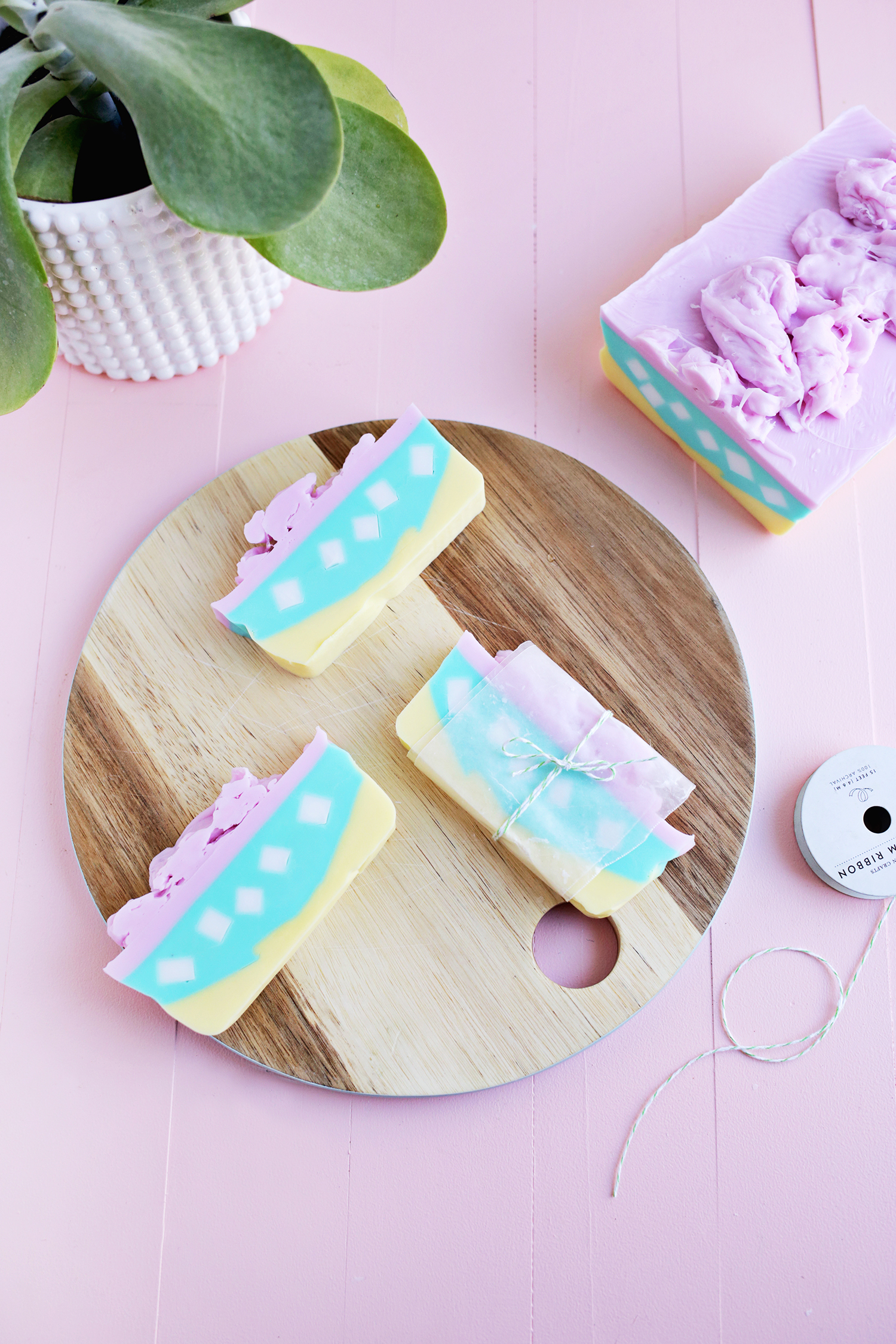 Layered Soap DIY A Beautiful Mess