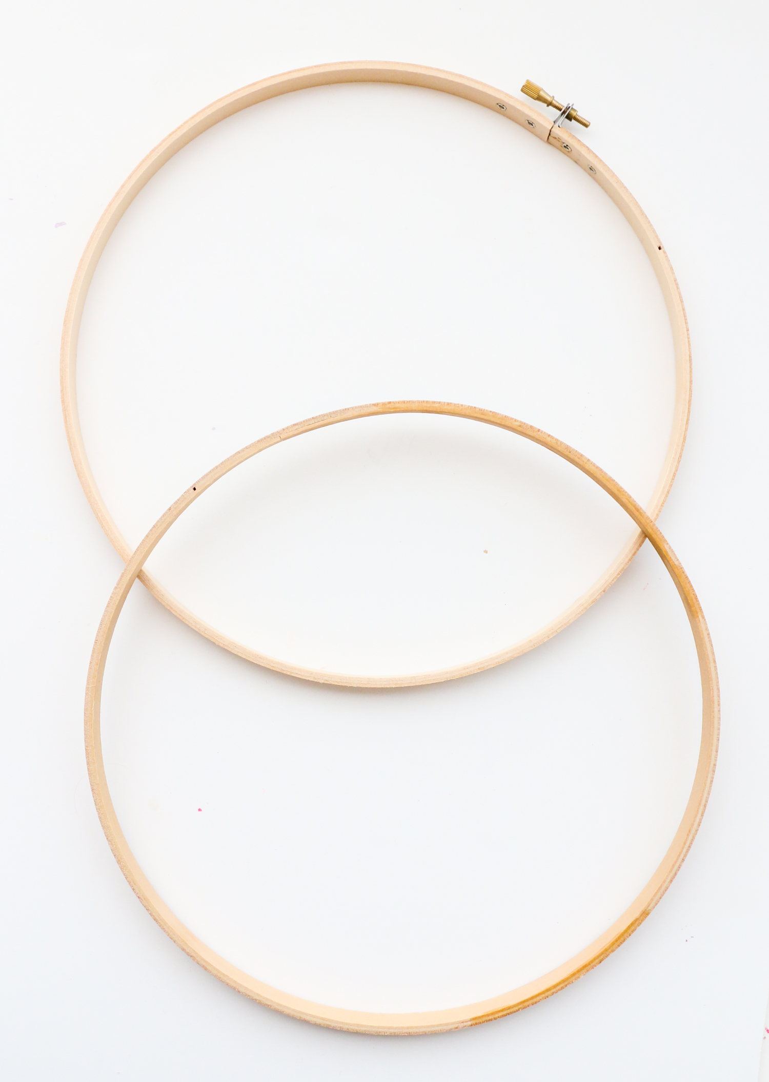 DIY Easy Geometric Copper and Wood Mirrors A Beautiful Mess