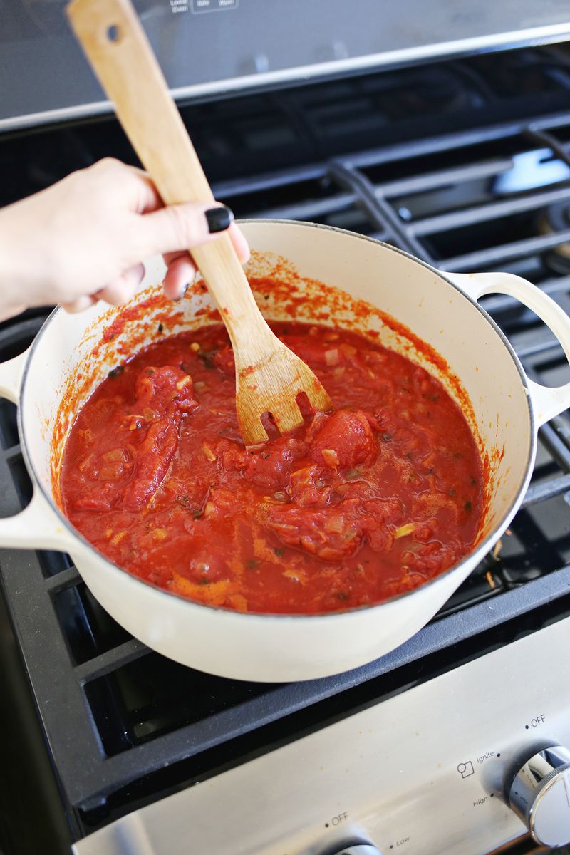 Easy (+ Delicious!) Homemade Tomato Sauce A Beautiful Mess