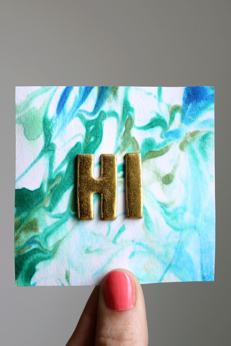 How to Marble with Shaving Cream and Ink! A Beautiful Mess