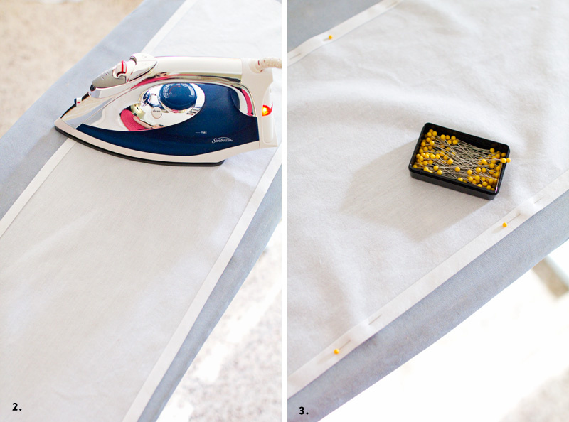 DIY Velcro Bedskirt A Beautiful Mess