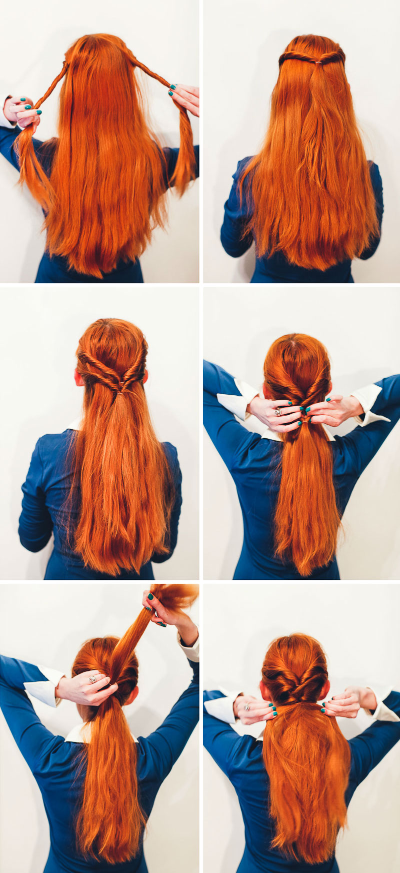 Fishtail Braid A Beautiful Mess